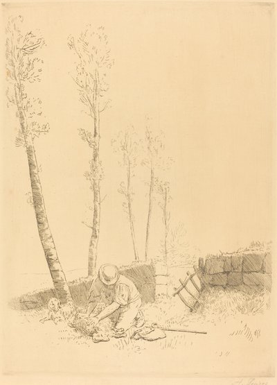 Hitta fåret Le Mouton retrouve. av Alphonse Legros