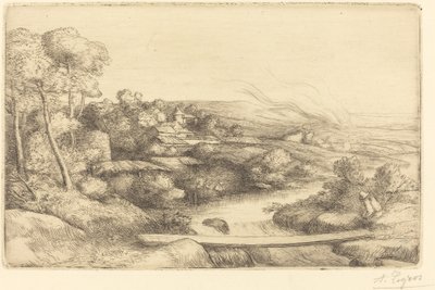 Gångbro av Alphonse Legros