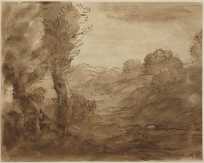 Vandringsled i Bourgogne av Alphonse Legros
