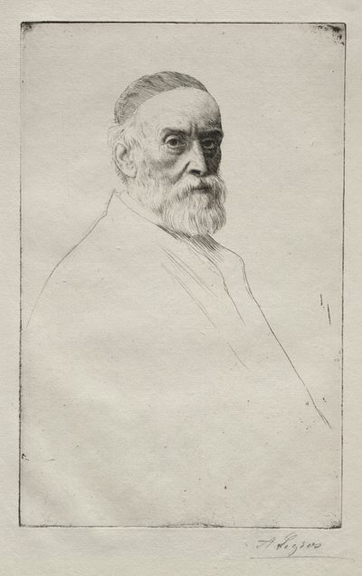 George Frederic Watts av Alphonse Legros