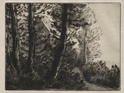 Vakt hus. av Alphonse Legros