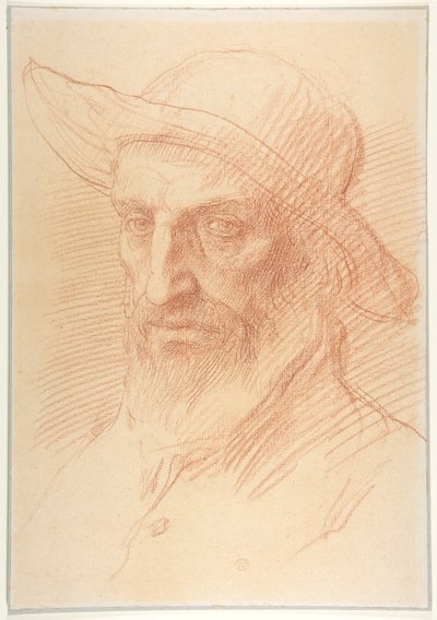 En jaktvaktares huvud av Alphonse Legros