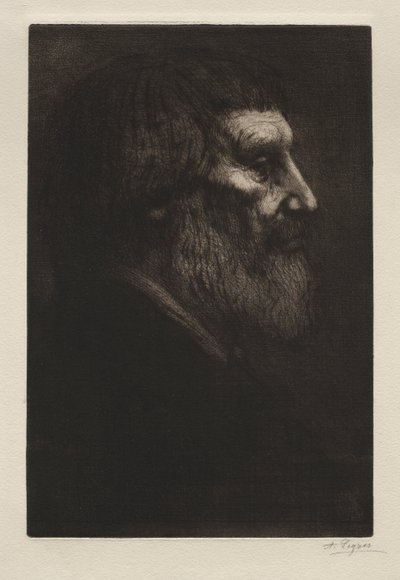 Chef för en man av Alphonse Legros