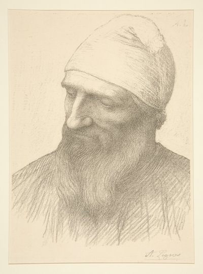 Chef för en man av Alphonse Legros