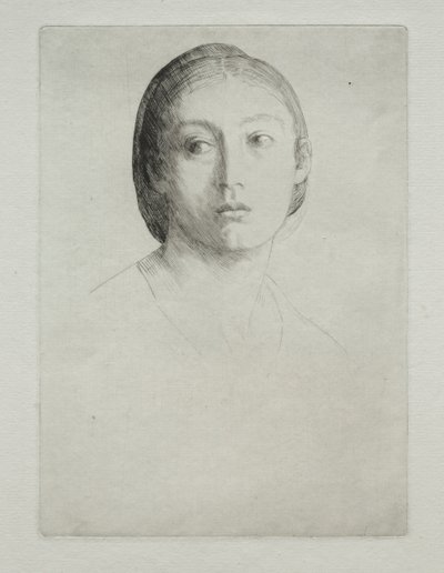 Chef för en ung flicka. av Alphonse Legros