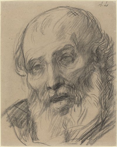 Chef för en gammal man av Alphonse Legros