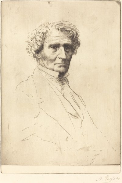 Hector Berlioz av Alphonse Legros