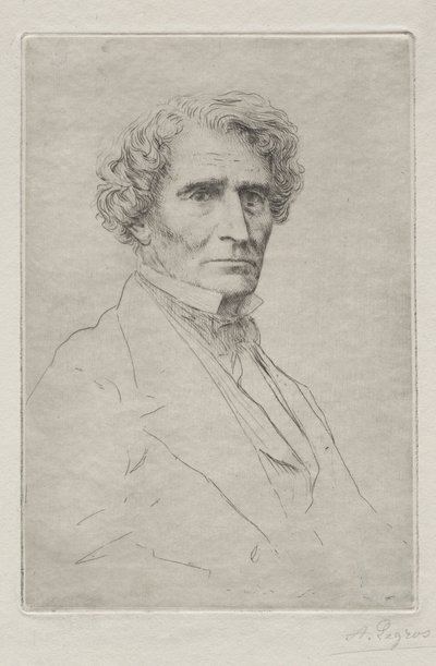 Hector Berlioz av Alphonse Legros
