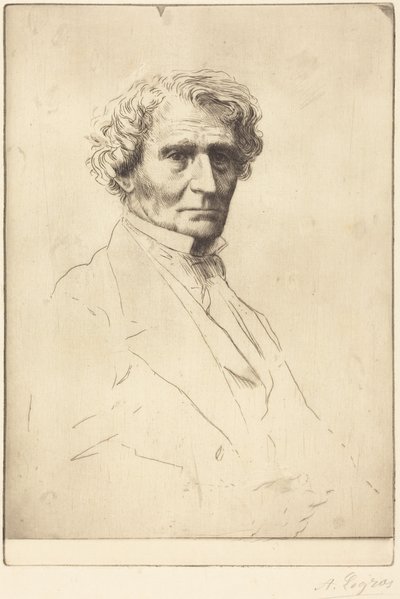 Hector Berlioz av Alphonse Legros