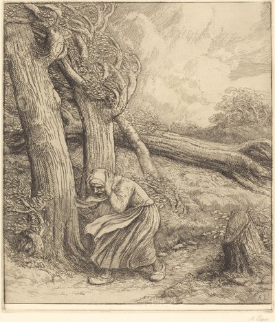 Orkan Orkanen. av Alphonse Legros