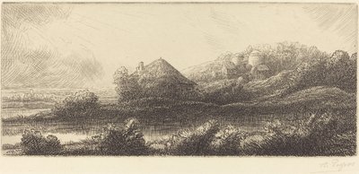 Hydda i träsket av Alphonse Legros
