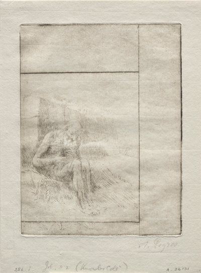 Job (andra plattan) av Alphonse Legros