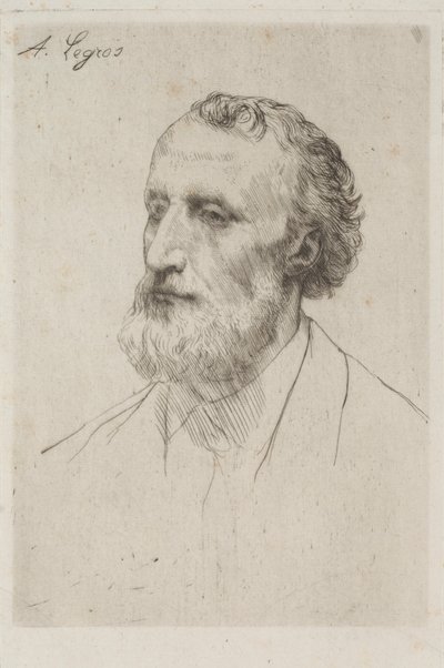 Jules Dalou. av Alphonse Legros