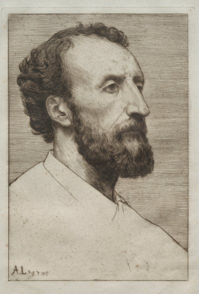 Jules Dalou. av Alphonse Legros
