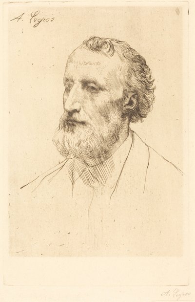 Jules Dalou, 1:a plattan av Alphonse Legros