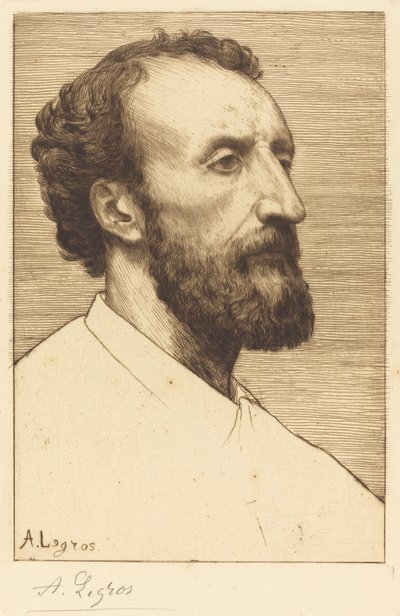 Jules Dalou, 2:a plattan. av Alphonse Legros