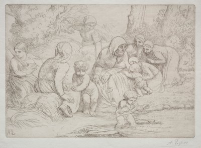 Sommar av Alphonse Legros