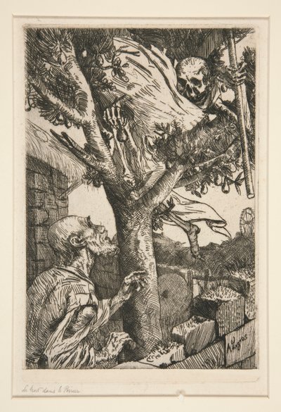 Döden i päronträdet av Alphonse Legros