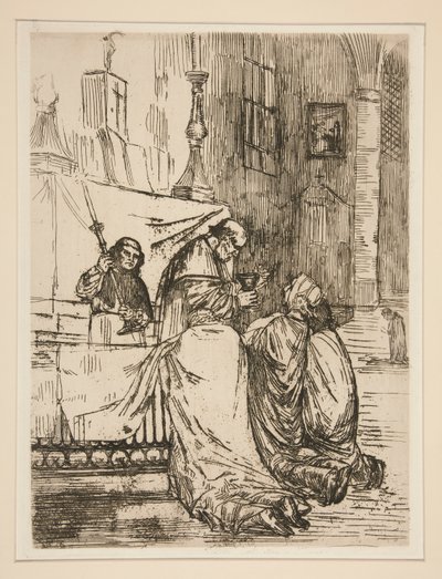 Nattvarden i av Alphonse Legros