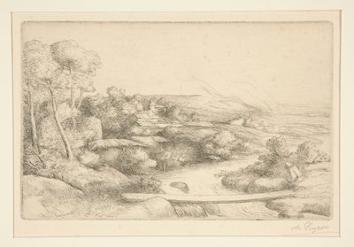 Gångbro av Alphonse Legros