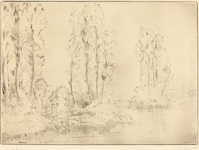 Landskap av Alphonse Legros