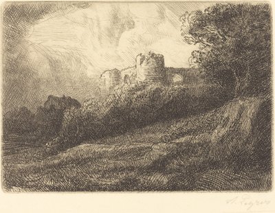 Landskap av Alphonse Legros