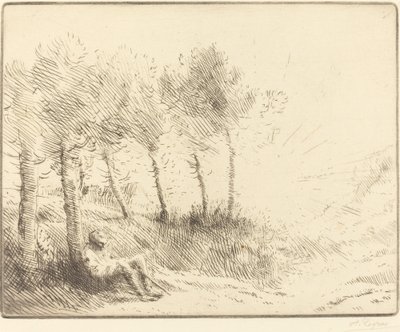 Landskap av Alphonse Legros