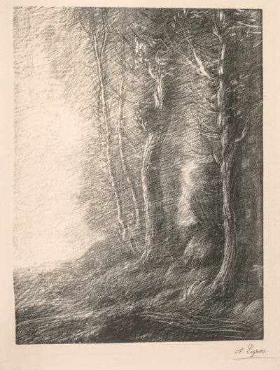 Landskap av Alphonse Legros