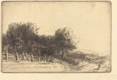 Landskap av Alphonse Legros