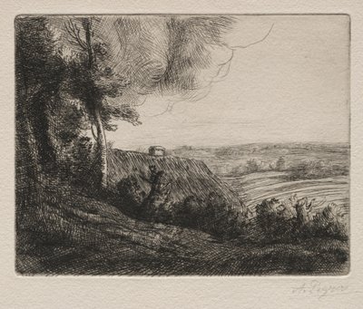 Landskap av Alphonse Legros