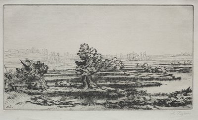 Landskap av Alphonse Legros