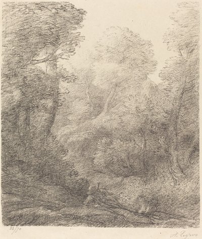 Landskap: Morgondimma Landskap: Morgondimma. av Alphonse Legros