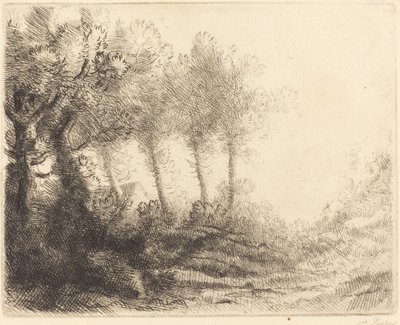 Landskap Landskap. av Alphonse Legros