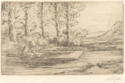 Landskap Landskap. av Alphonse Legros