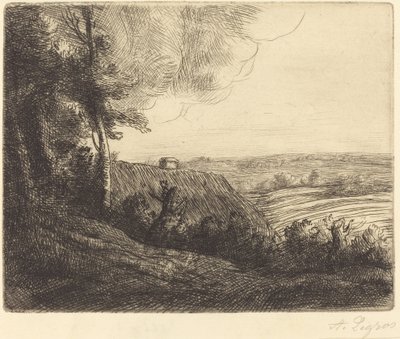 Landskap: Vägen till Horville Paysage: Chemin d
