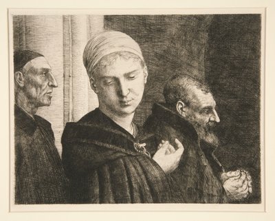 Le Bapteme (Dopet) av Alphonse Legros