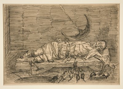 Le Puits et le Pendule, nr 1 (Gropen och pendeln, nr 1) av Alphonse Legros