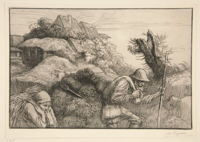 Återkomsten från skogen av Alphonse Legros