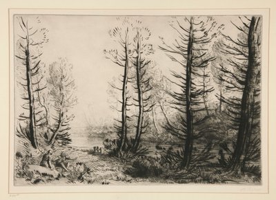 Canal Grande av Alphonse Legros