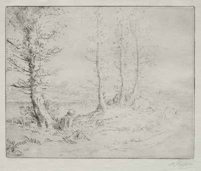 längs stranden av Alphonse Legros