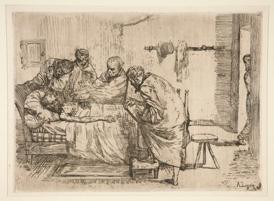 Le verite sur le cas de M. Valdemar (Fakta i fallet M. Valdemar) av Alphonse Legros