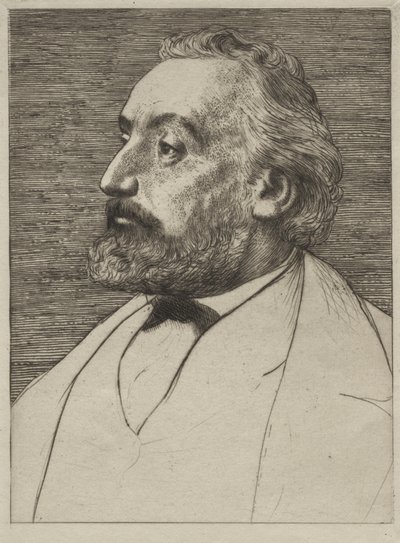 Leon Gambetta av Alphonse Legros