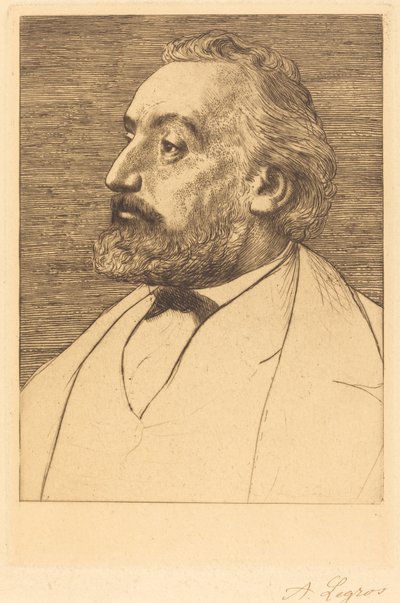 Leon Gambetta, 2:a tallrik av Alphonse Legros