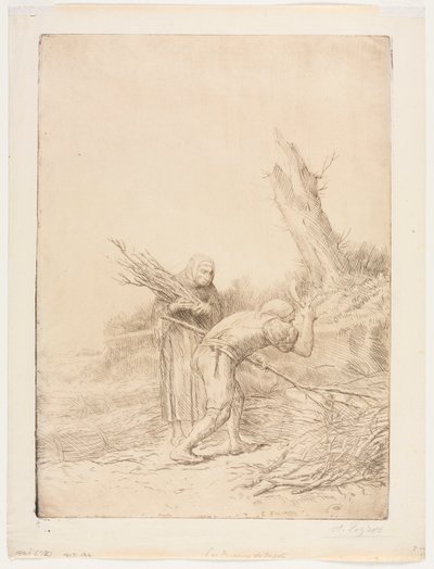 Fagotmakarna av Alphonse Legros