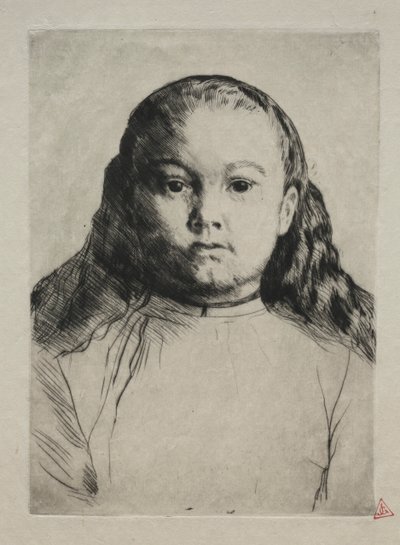 Lilla Marie av Alphonse Legros