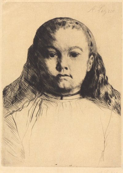 Little Marie La Petite Marie. av Alphonse Legros