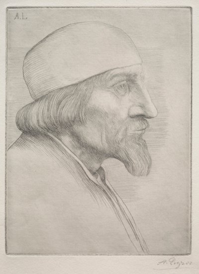 Man i kalot av Alphonse Legros