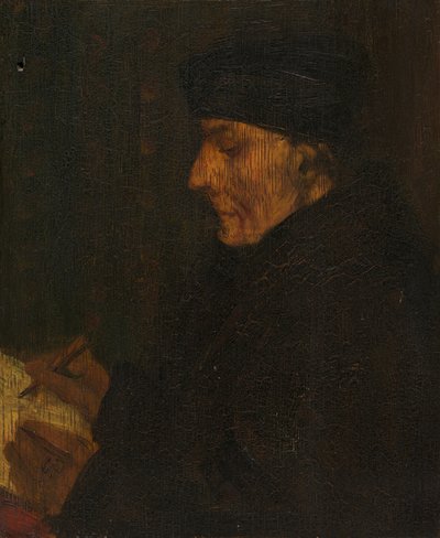 Minneskopia av Holbeins, sent 1800-tidigt 1900-tal. av Alphonse Legros