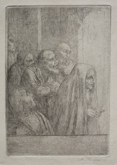 Midnattsmässa av Alphonse Legros