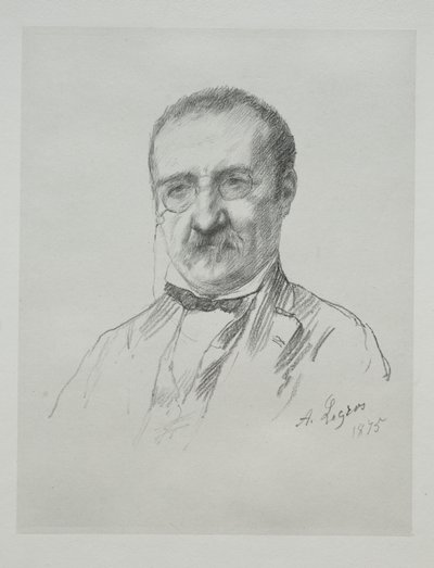 Herr Champfleury av Alphonse Legros